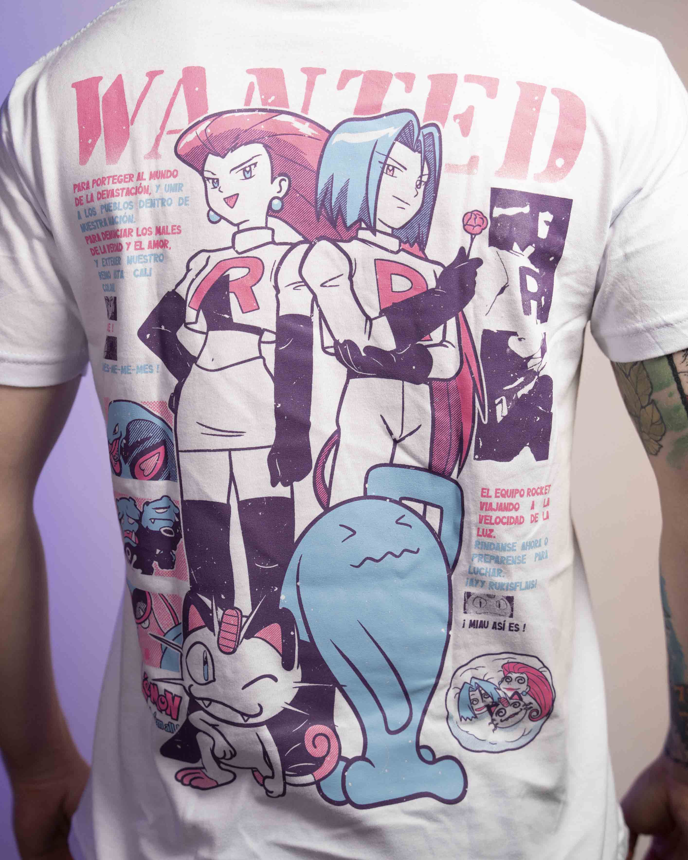 Camiseta Equipo Rocket