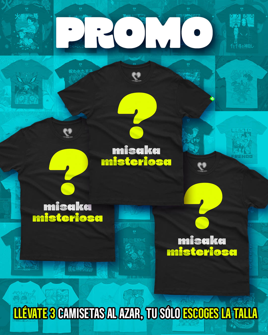 Pack Misaka Misteriosa x3 – Tres veces más sorpresa