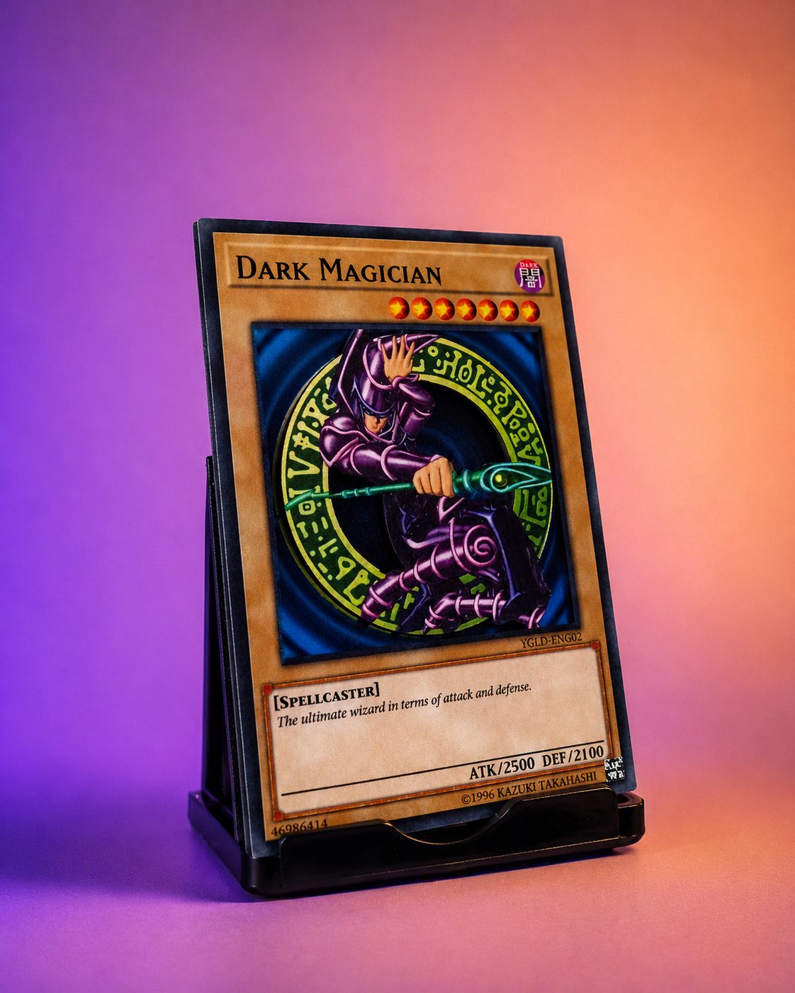 Carta Mago Oscuro - Yugioh
