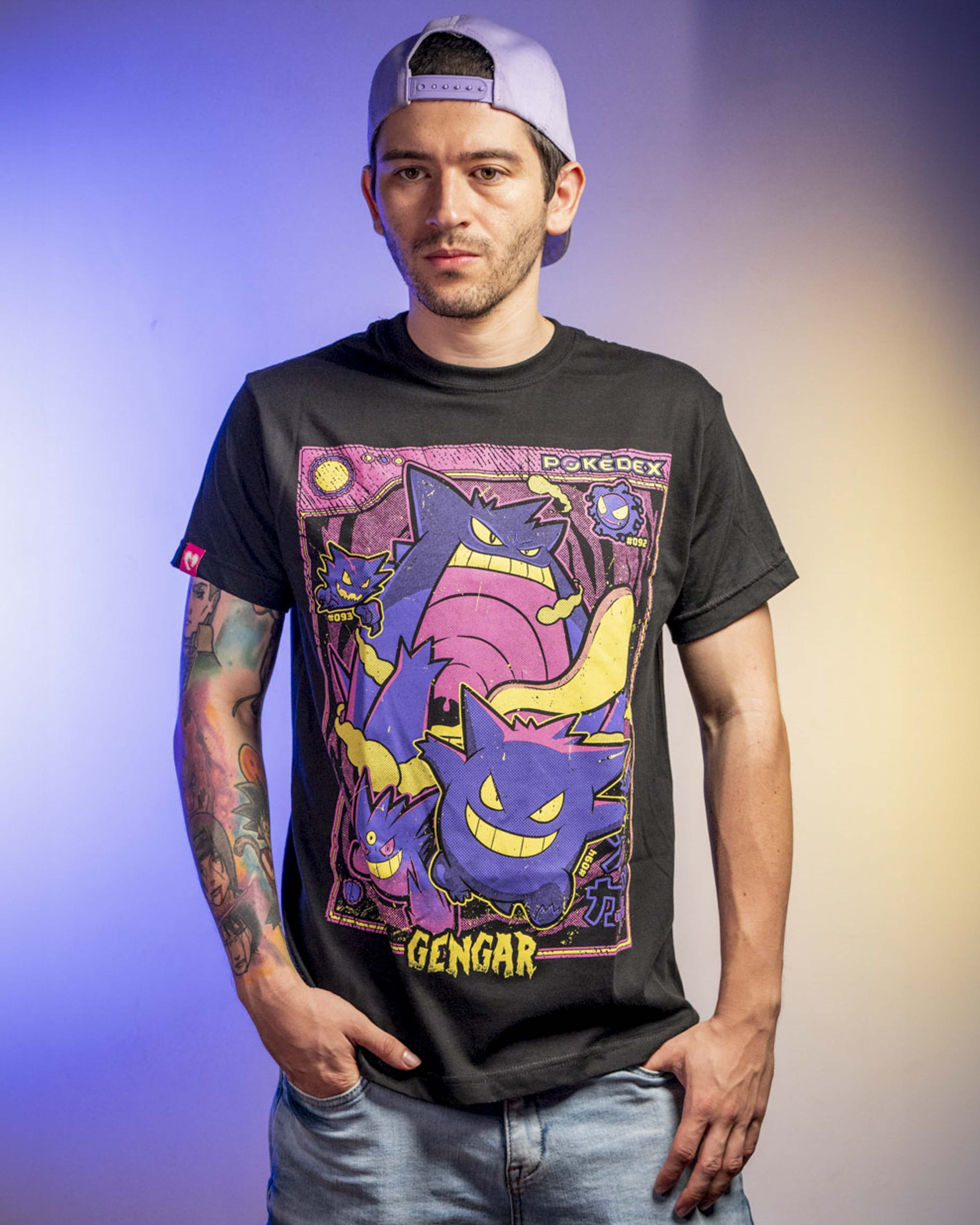 Camiseta Gengar - Pókemon
