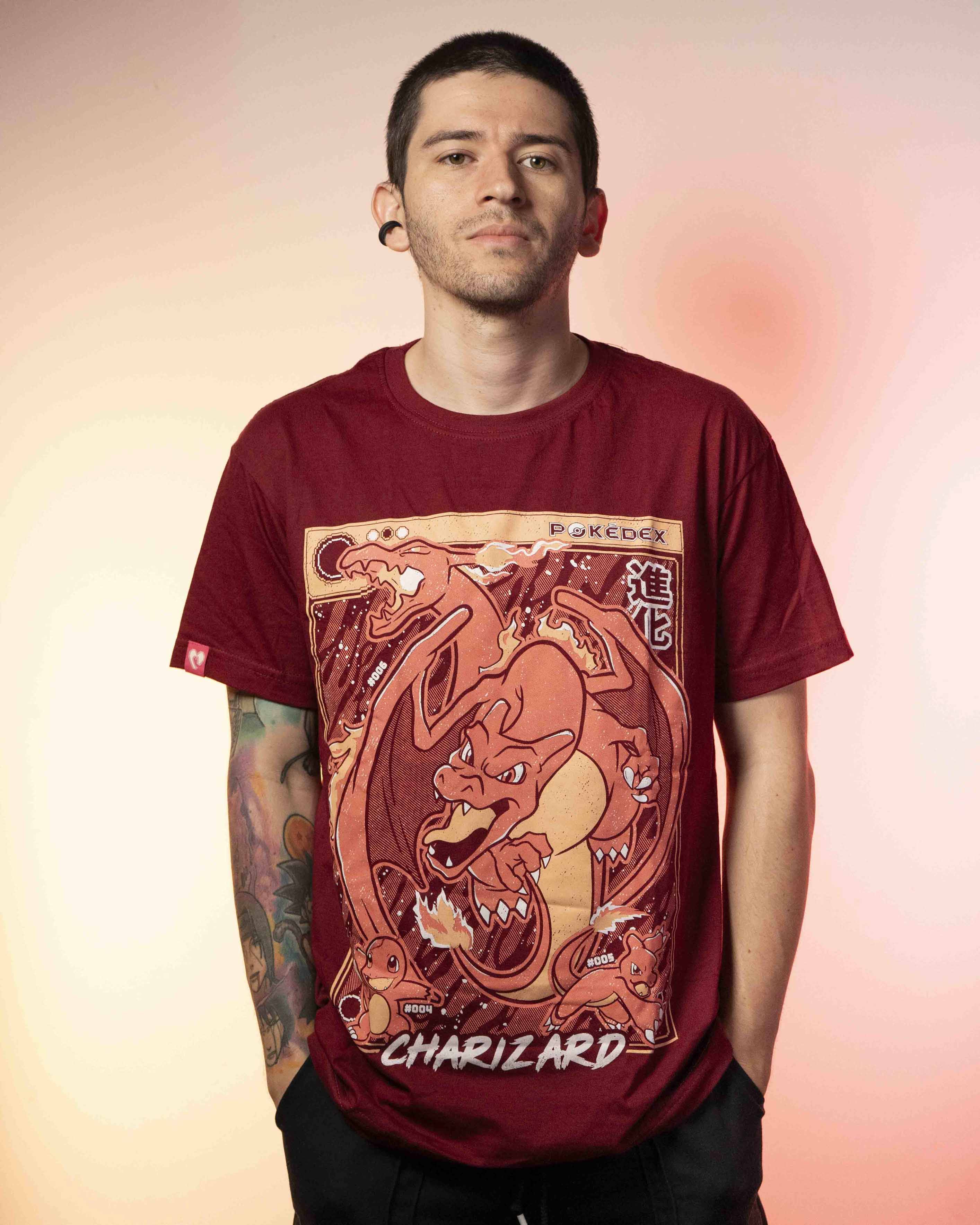 Camiseta Charizard - Pókemon