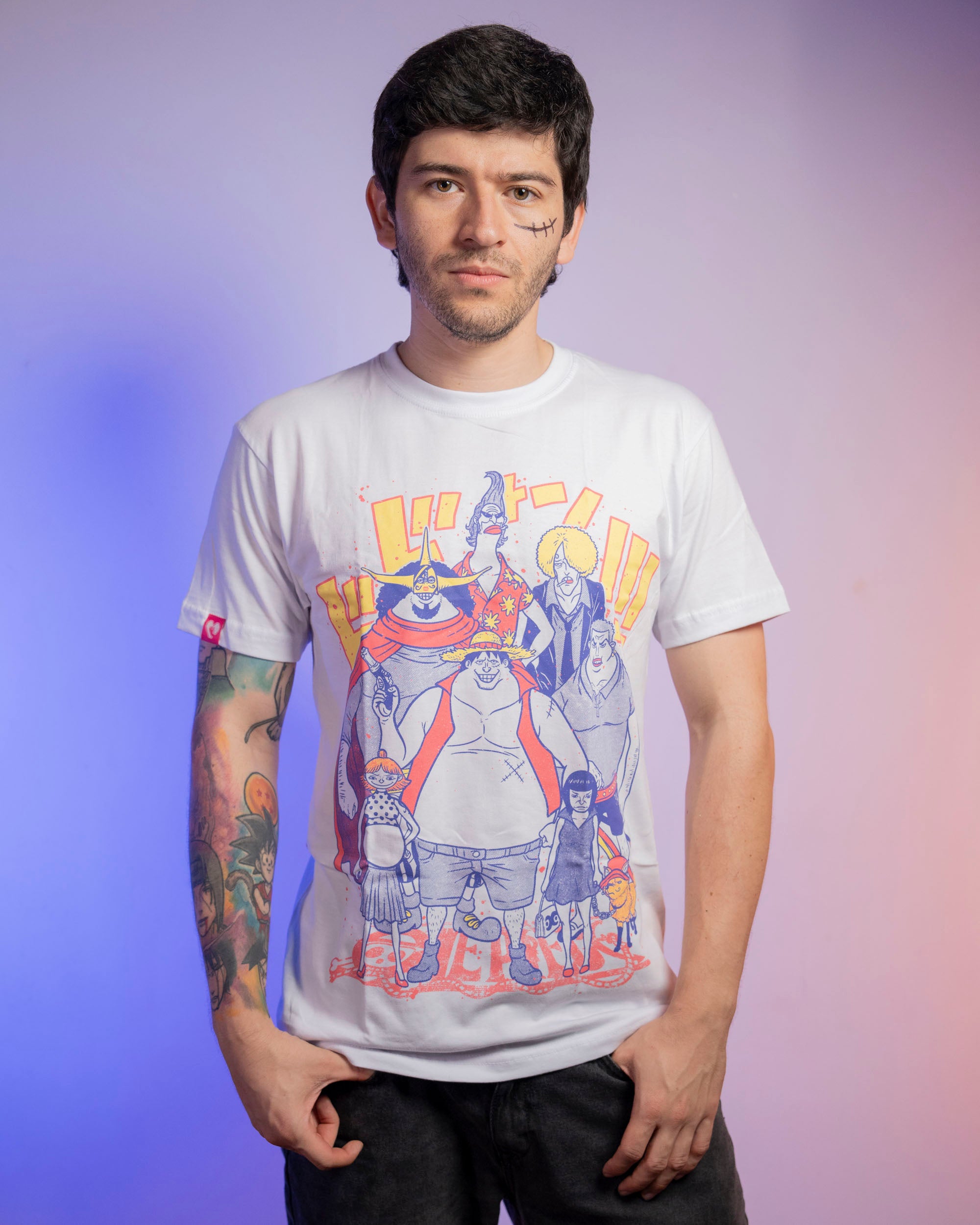 Camiseta Falsos Mugiwara - One Piece