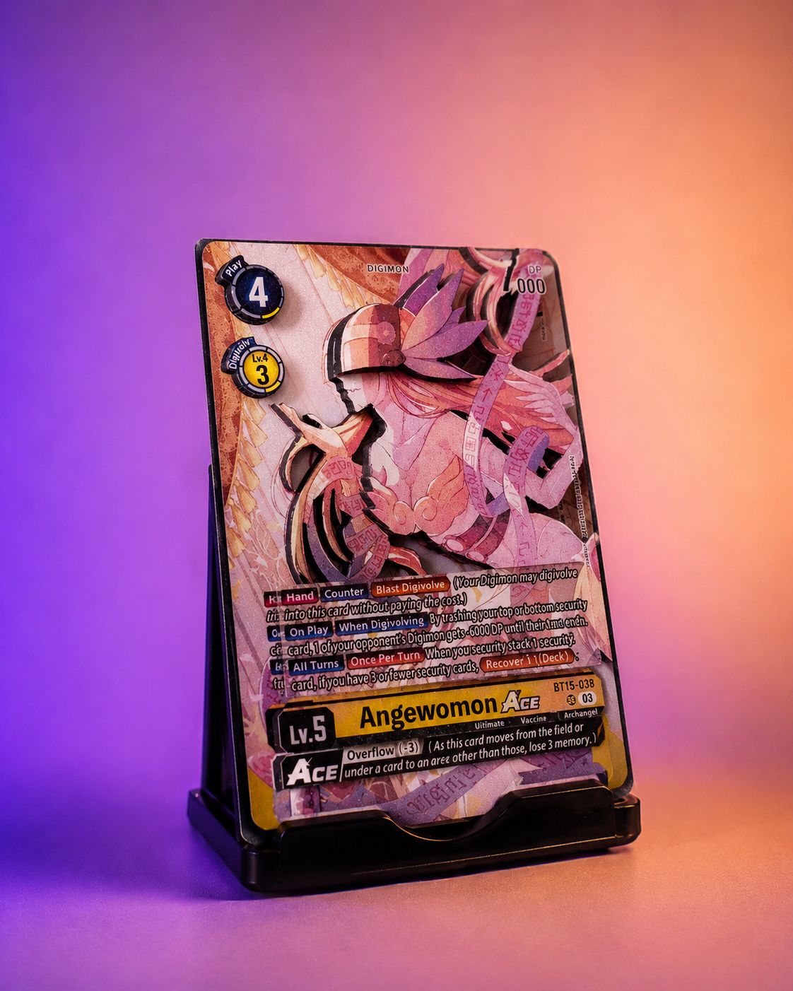 Carta Angewomon - Digimon