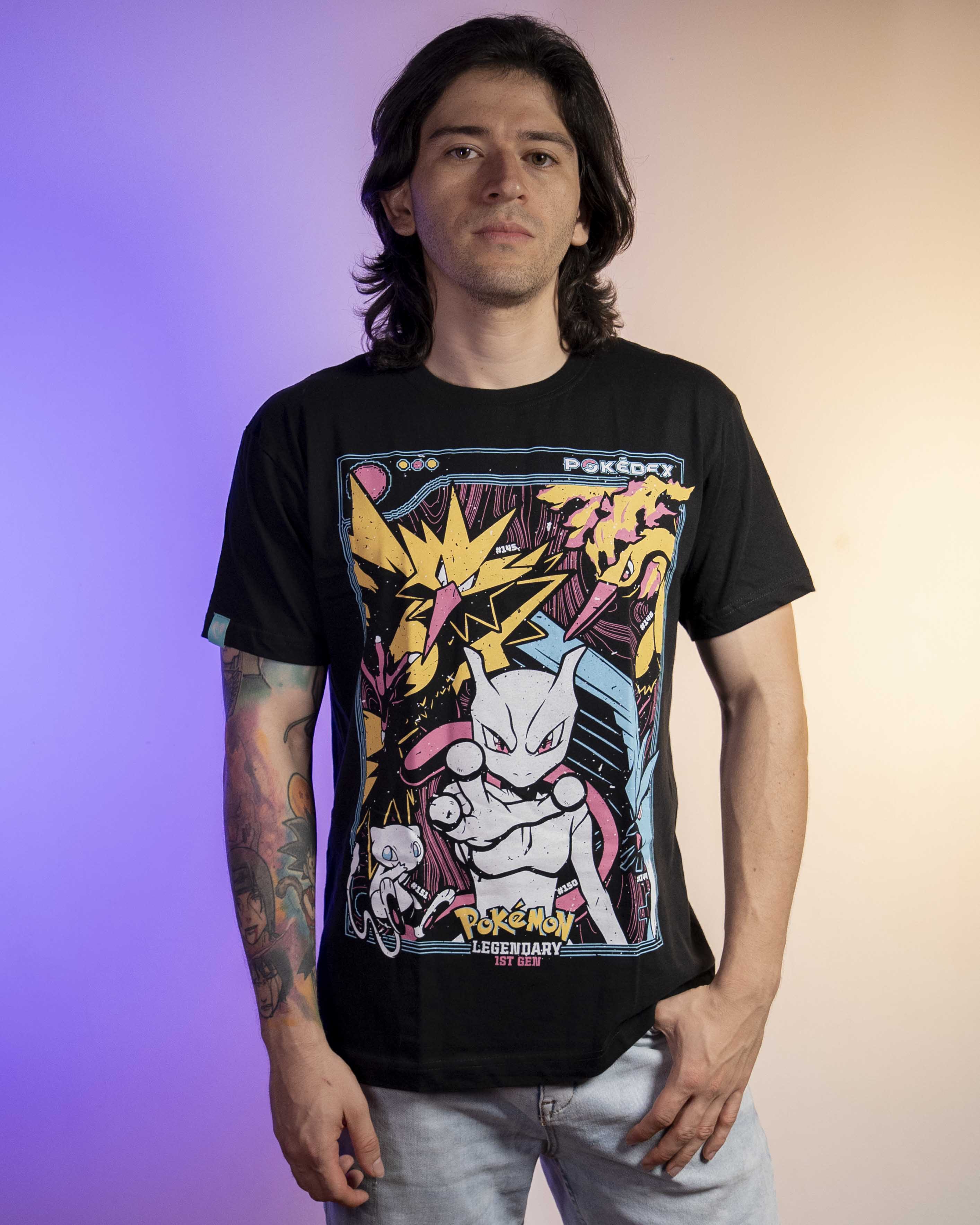Camiseta Pokemones Legendarios